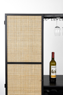 Rattan Webbing Wine Cabinet | DF Guuji | Oroatrade.com