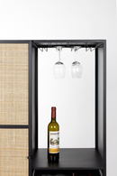Rattan Webbing Wine Cabinet | DF Guuji | Oroatrade.com