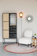Rattan Webbing Wine Cabinet | DF Guuji | Oroatrade.com