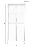 White Metal Cabinet | DF Miya | Oroatrade.com