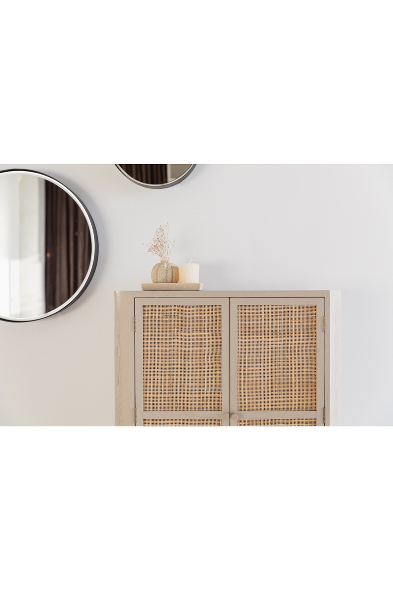 Beige Wooden Cabinet | DF Amaya | Oroatrade.com