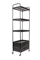 Black Iron Display Cabinet | DF Ryan | Oroatrade.com