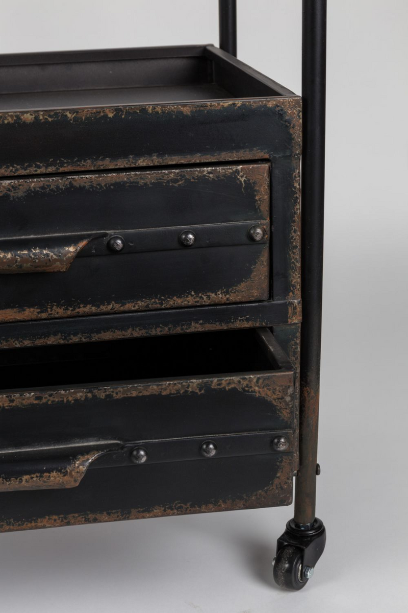 Black Iron Display Cabinet | DF Ryan | Oroatrade.com