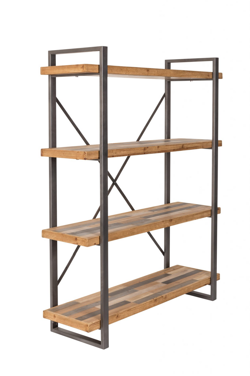 Wood 4 Shelf Bookcase | DF Joy | Oroatrade.com