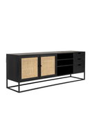 Black Wooden Sideboard | DF Guuji | Oroatrade.com