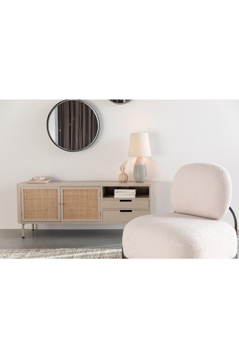 Beige Wooden Sideboard | DF Amaya | Oroatrade.com