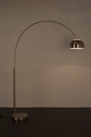 Brushed Metal Arched Floor Lamp | DF Bow | OROA TRADE