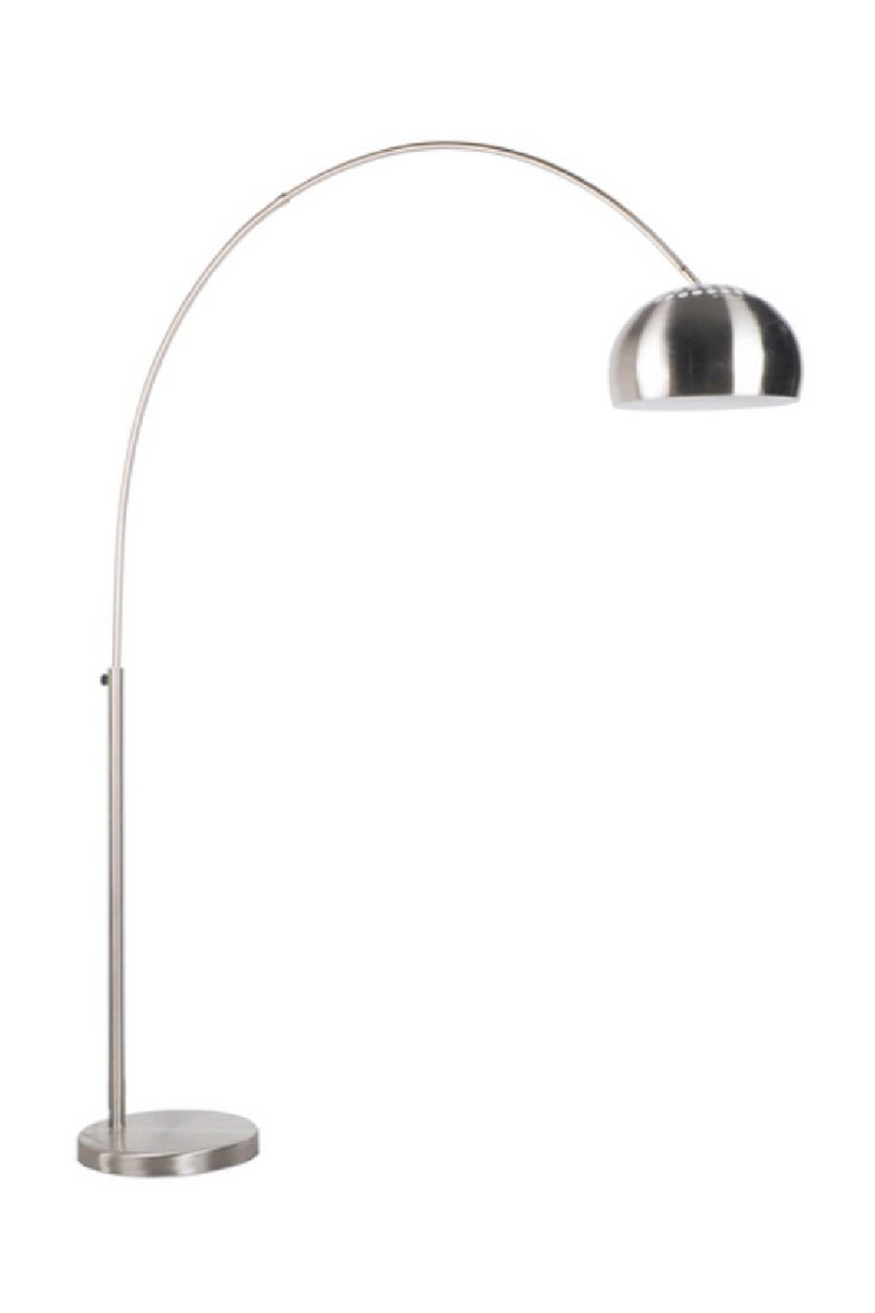 Brushed Metal Arched Floor Lamp | DF Bow | OROA TRADE