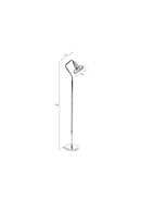 Industrial Glass Floor Lamp | DF Anshin | Oroatrade.com