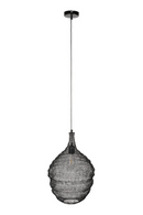 Black Iron Mesh Pendant Lamp | DF Lena | Oroatrade.com