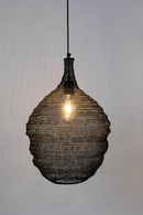 Black Iron Mesh Pendant Lamp | DF Lena | Oroatrade.com
