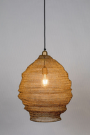 Brass Iron Mesh Pendant Lamp | DF Lena | Oroatrade.com