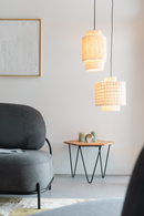 White Cotton Pendant Lamp | DF Arjun | Oroatrade.com