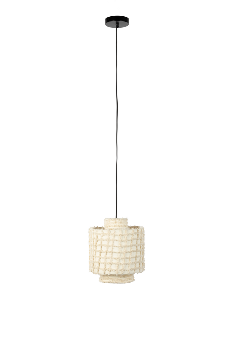 White Cotton Pendant Lamp | DF Arjun | Oroatrade.com