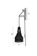 Iron Mesh Wall Lamp | DF Alen | Oroatrade.com