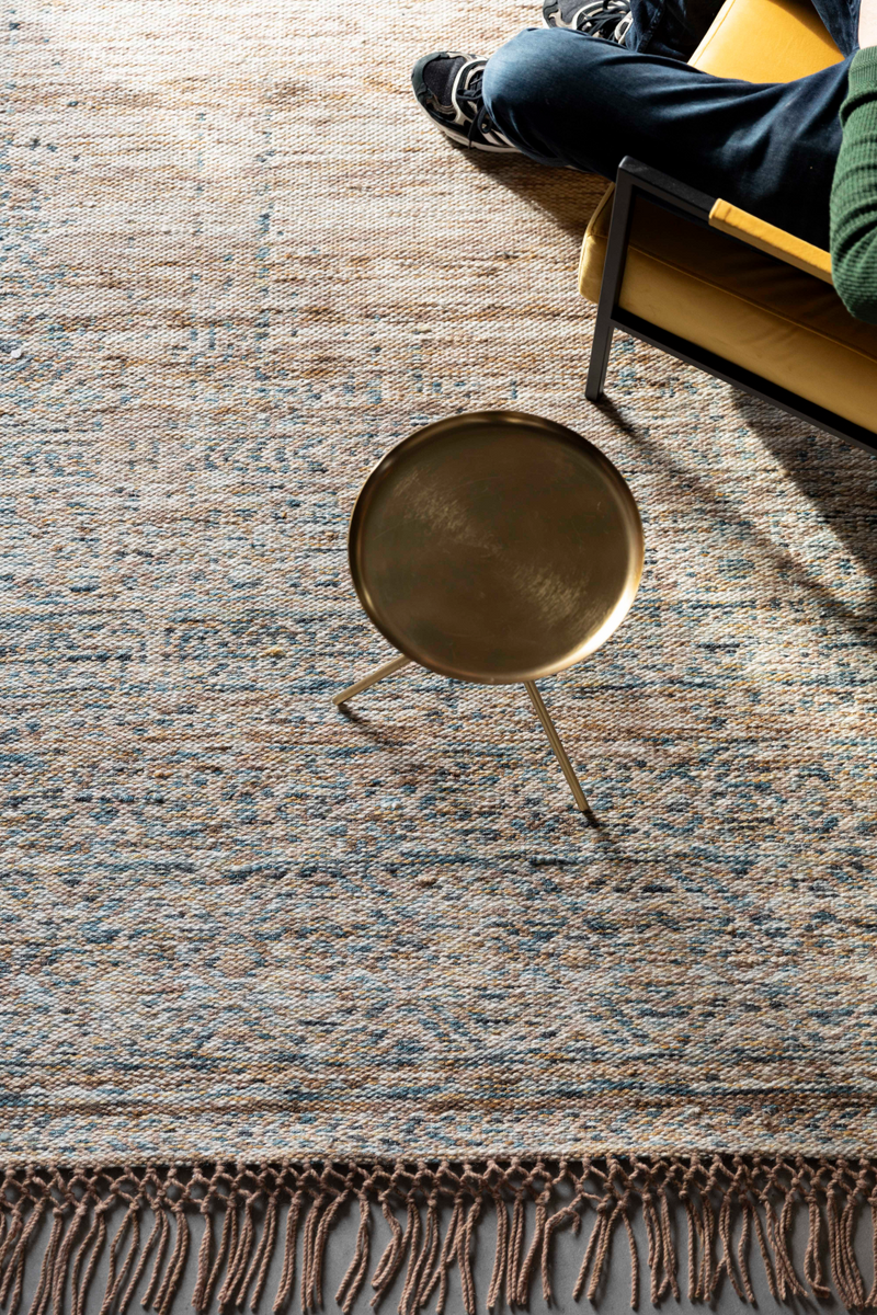 Handwoven Fringed Carpet | DF Max | Oroatrade.com