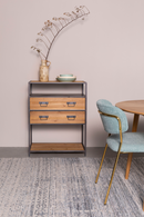 Handwoven Blue Carpet | DF Liv  | Oroatrade.com