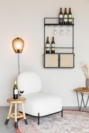 Modern Wall Wine Shelf | DF Guuji | Oroatrade.com