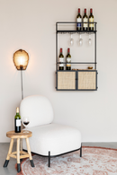 Modern Wall Wine Shelf | DF Guuji | Oroatrade.com