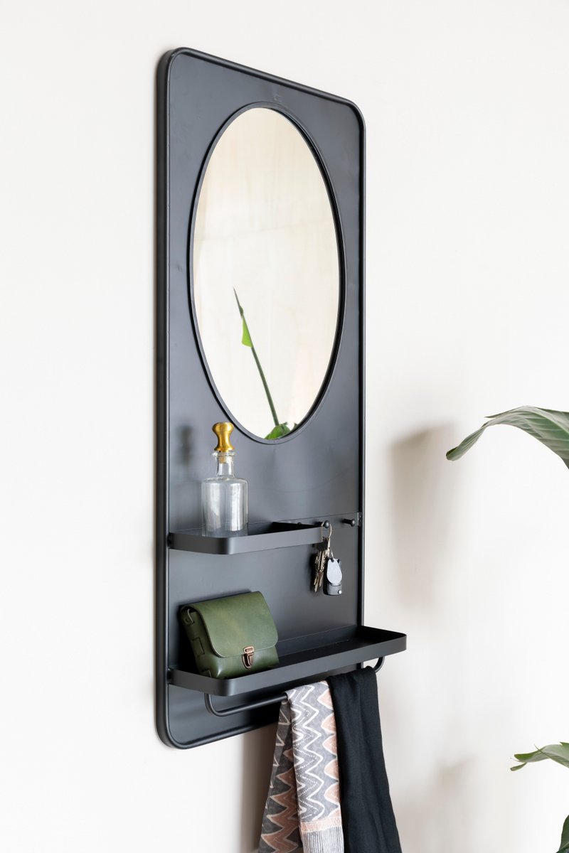 Metal Framed Mirror Shelf | DF Pascal | Oroatrade.com
