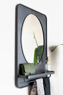 Metal Framed Mirror Shelf | DF Pascal | Oroatrade.com