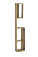 Brushed Brass Finish Metal Candle Holders | Liang & Eimil Veneton | OROATRADETRADE.com