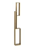 Brushed Brass Finish Metal Candle Holders | Liang & Eimil Veneton | OROATRADETRADE.com
