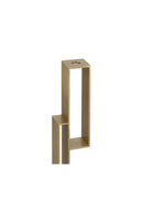 Brushed Brass Finish Metal Candle Holders | Liang & Eimil Veneton | OROATRADETRADE.com