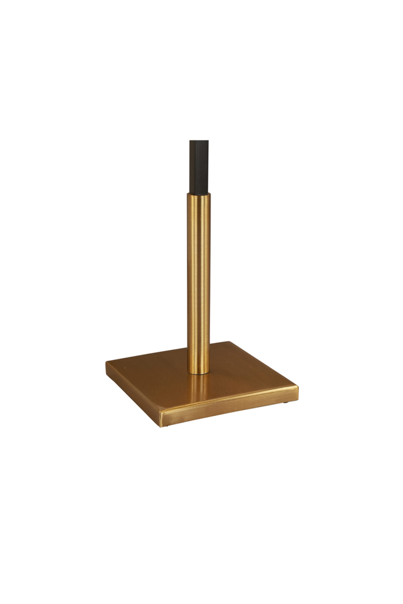 Round Brushed Brass Table Lamp | Liang & Eimil Hamilton | OROATRADETRADE.com