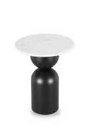 White Marble Side Table set of 2 | Liang & Eimil Babel | OROATRADE