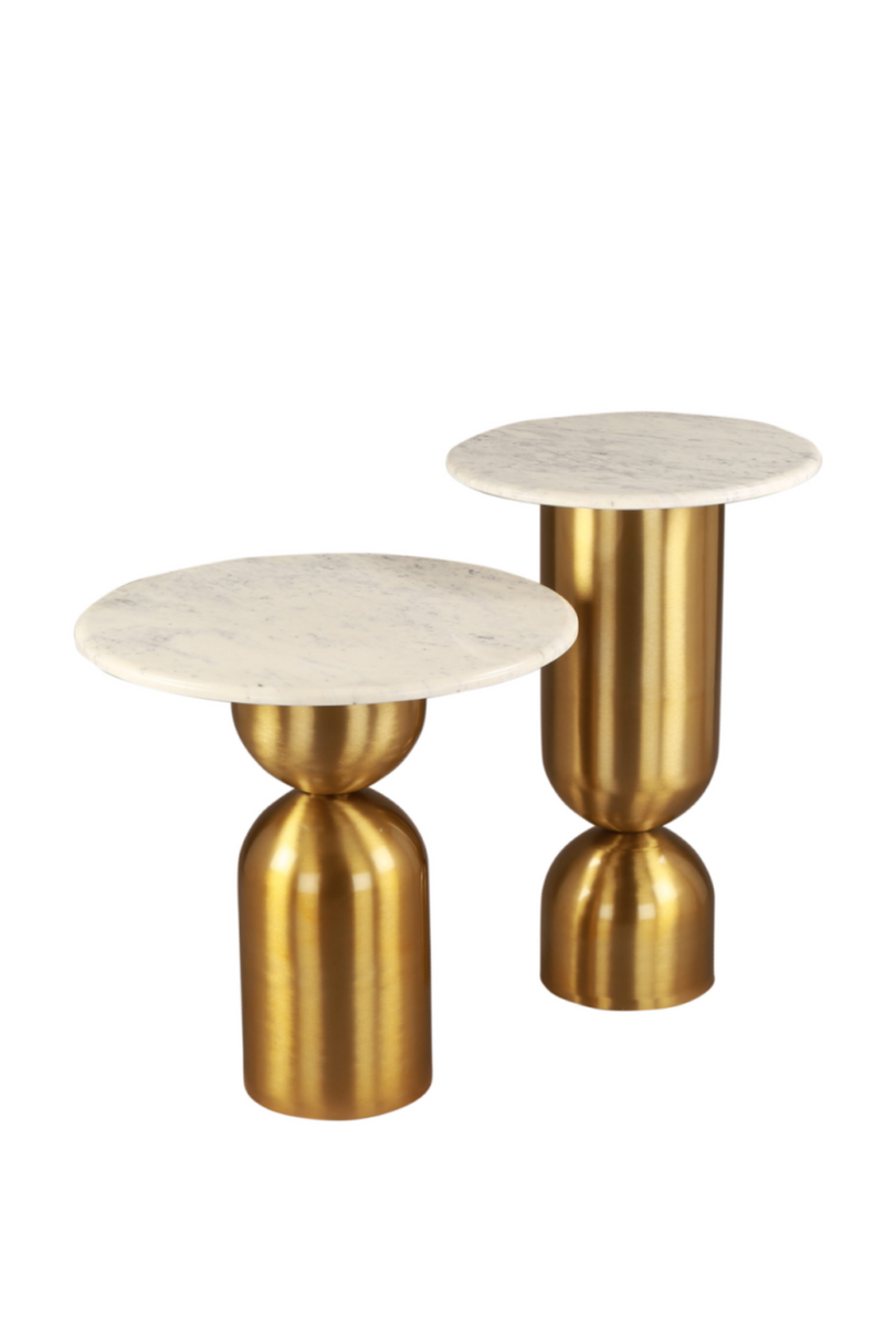 Brass Base Nesting Side Tables | Liang & Eimil Babel | OROATRADE