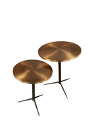 Round Brass Nesting Side Tables | Liang & Eimil Antigua | OROATRADE