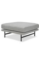 Light Gray Upholstered Ottoman | Liang & Eimil Mossi | Oroatrade.com