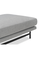 Light Gray Upholstered Ottoman | Liang & Eimil Mossi | Oroatrade.com