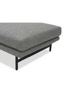 Gray Upholstered Ottoman | Liang & Eimil Mossi | Oroatrade.com