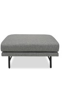 Gray Upholstered Ottoman | Liang & Eimil Mossi | Oroatrade.com
