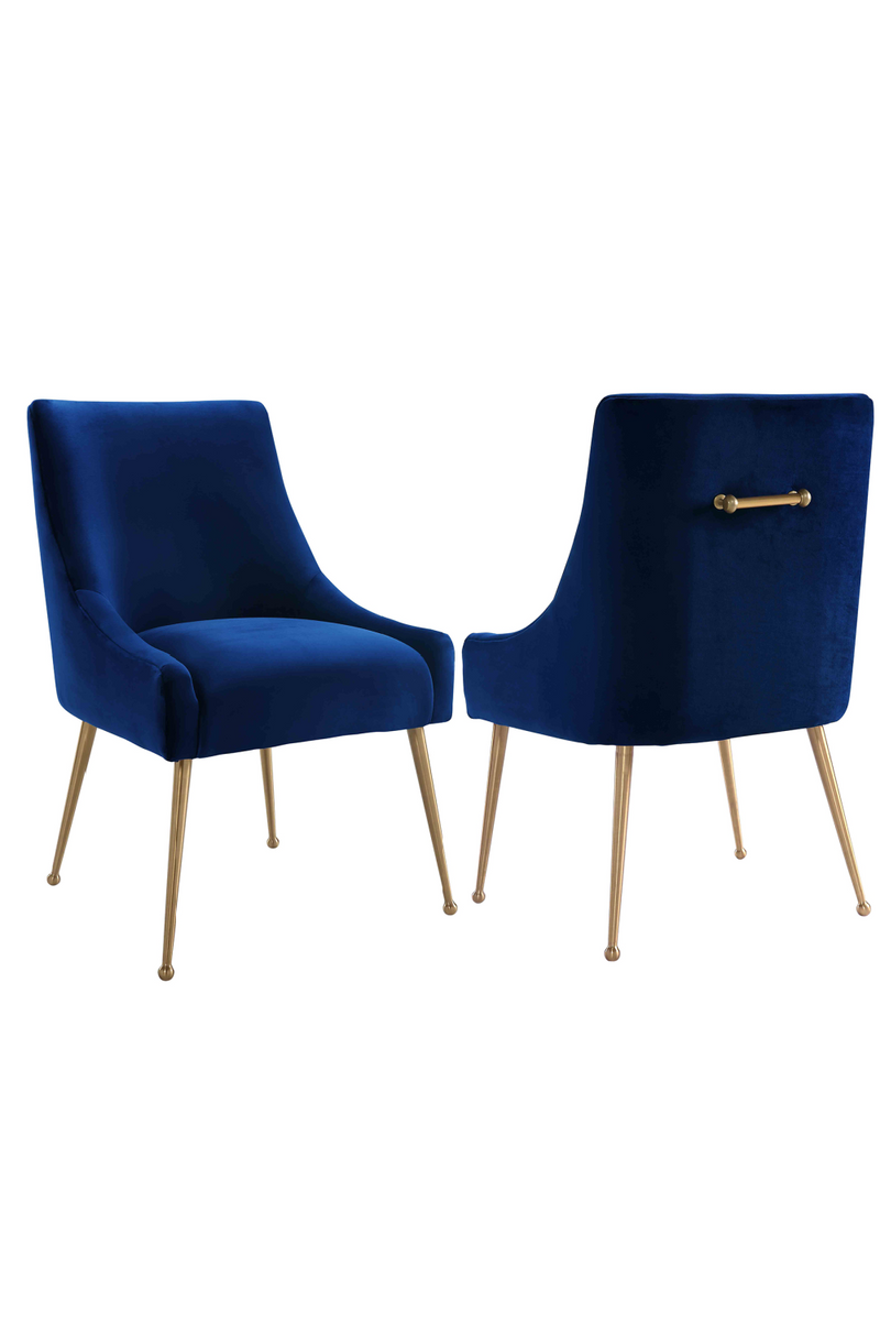 Blue Velvet Dining Chair | Liang & Eimil Cohen | OROATRADETRADE.com