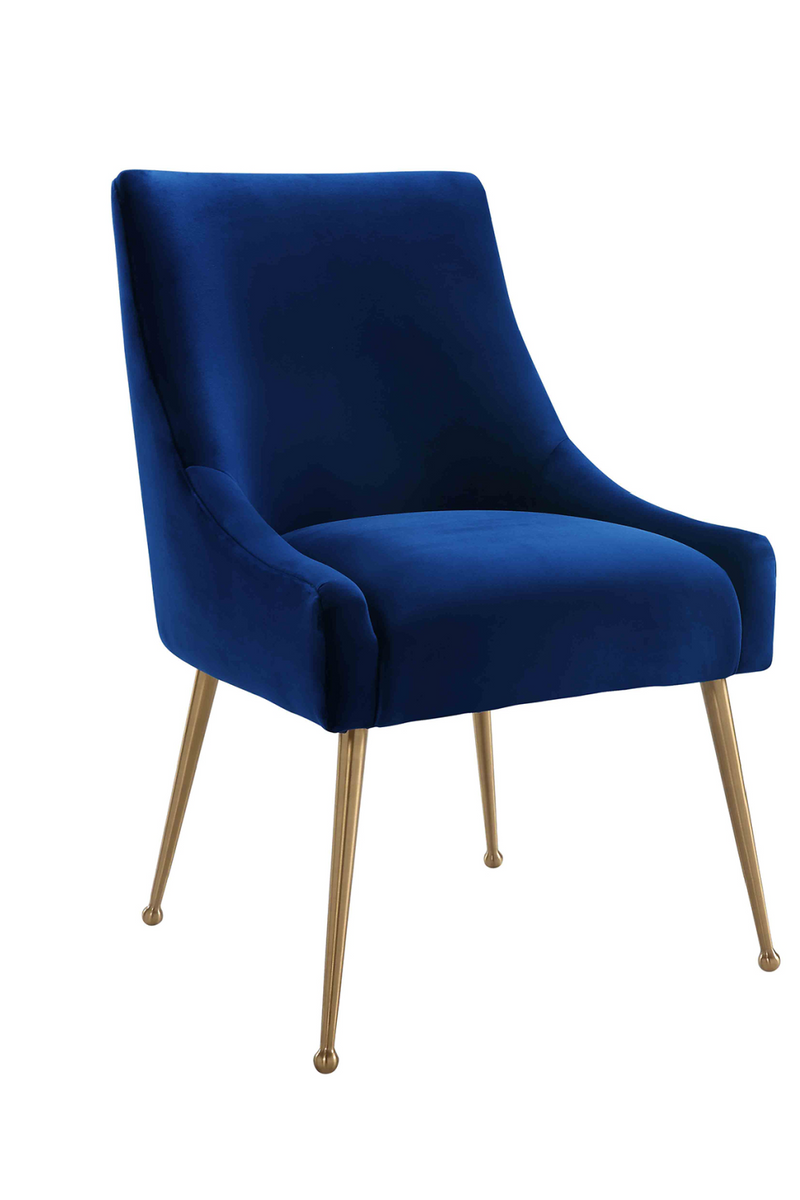 Blue Velvet Dining Chair | Liang & Eimil Cohen | OROATRADETRADE.com