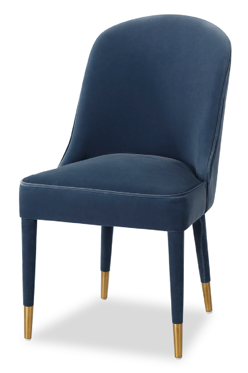 Cobalt Blue Velvet Dining Chair | Liang & Eimil Viva | Oroatrade.com