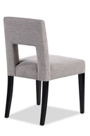 Gray Linen Upholstred Dining Chair | Liang and Eimil Venice | OROATRADE