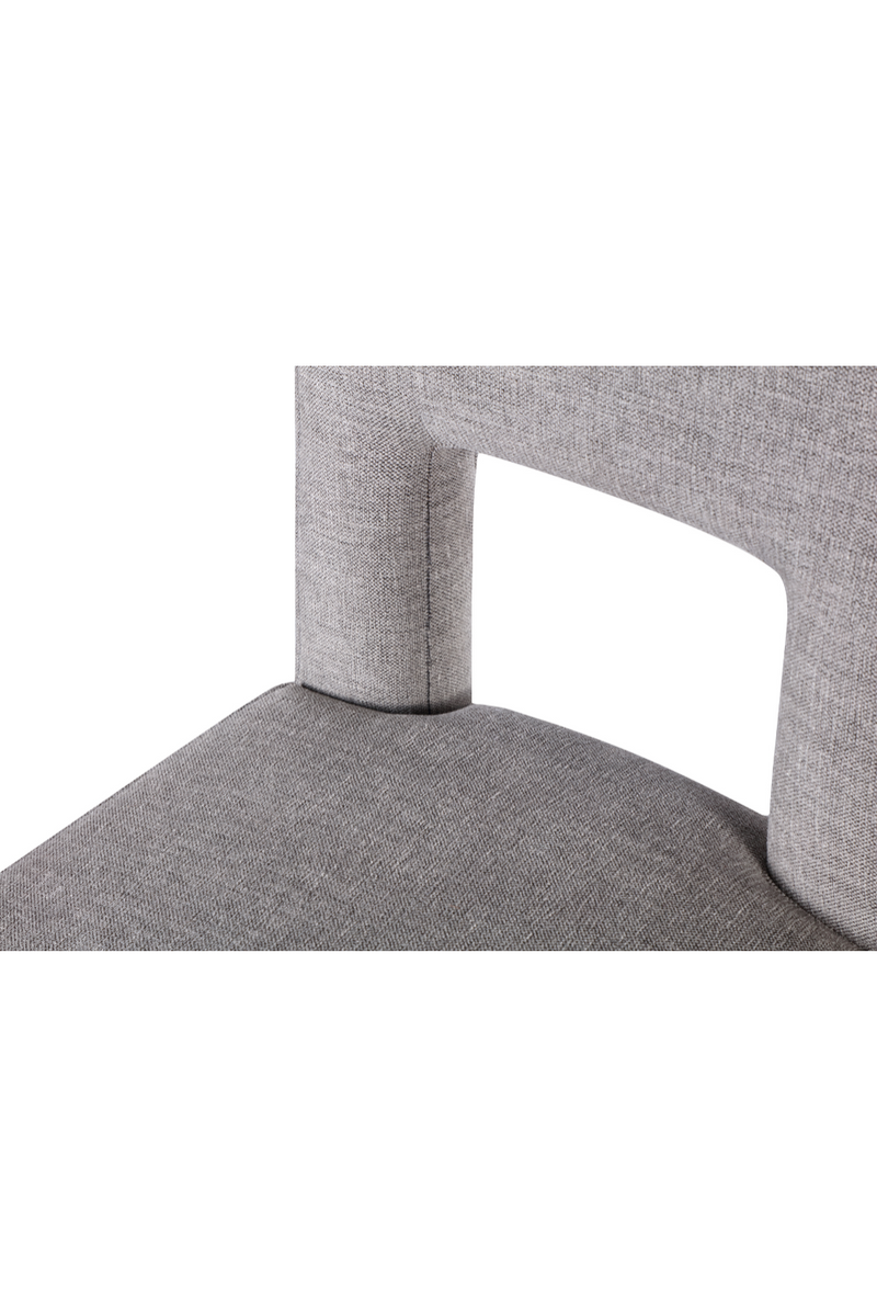 Gray Linen Upholstred Dining Chair | Liang and Eimil Venice | OROATRADE