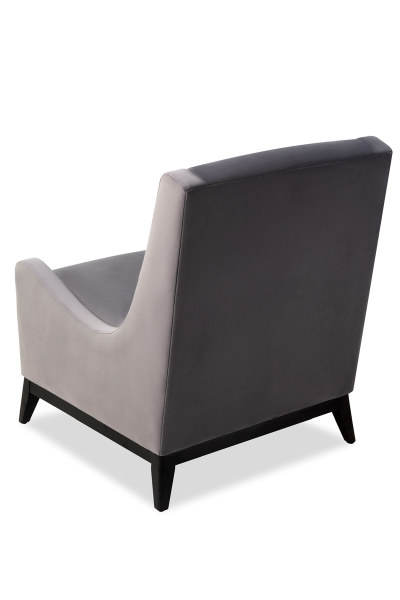 Night Gray Velvet Accent Chair | Liang & Eimil Lima | Oroatrade.com