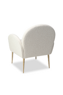 White Bouclé Accent Chair | Liang & Eimil Gil | Oroatrade