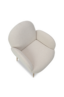 White Bouclé Accent Chair | Liang & Eimil Gil | Oroatrade