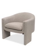 Taupe Bouclé Draped Occasional Chair | Liang & Eimil Iconic | Oroatrade.com