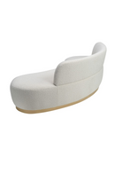 Boucle Sand Curved Sofa | Liang & Eimil Sasha | Oroatrade.com