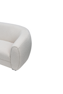 White Bouclé Upholstered Sofa | Liang & Eimil Voltaire | OROATRADE
