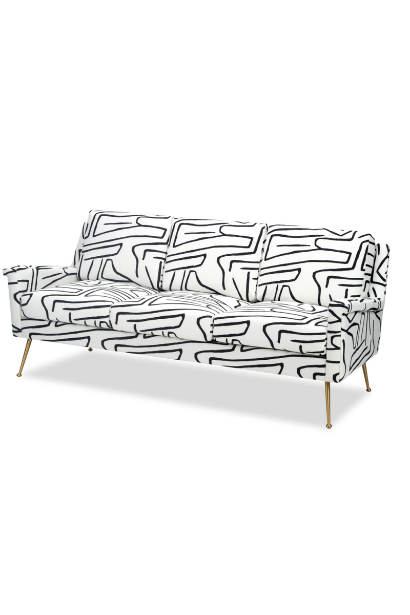 Zebra Print 3-Seater Sofa | Liang & Eimil Lidmar | Oroatrade.com