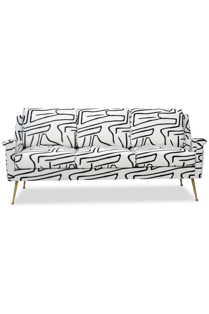 Zebra Print 3-Seater Sofa | Liang & Eimil Lidmar | Oroatrade.com