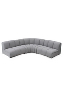 Bouclé Channelled Corner Sofa | Liang & Eimil Ralph | Oroatrade.com